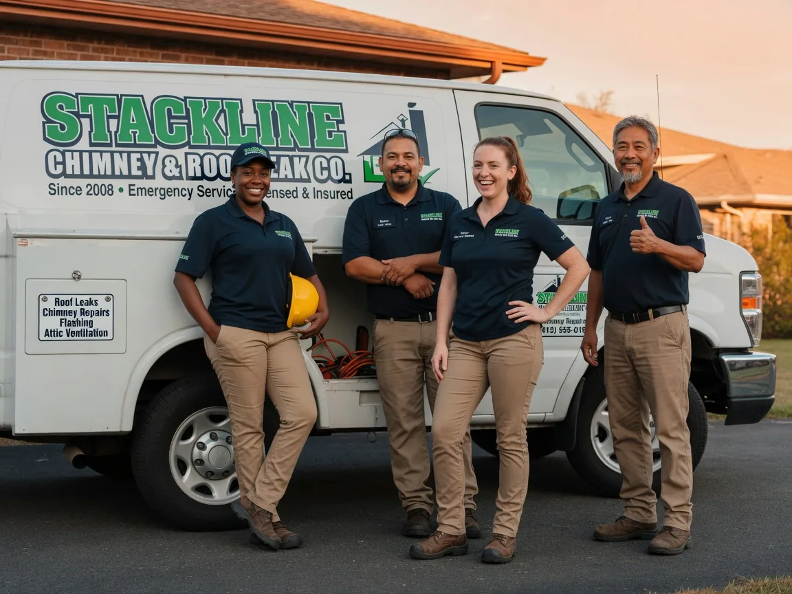 Chimney flashing repair company in East Dennis, MA